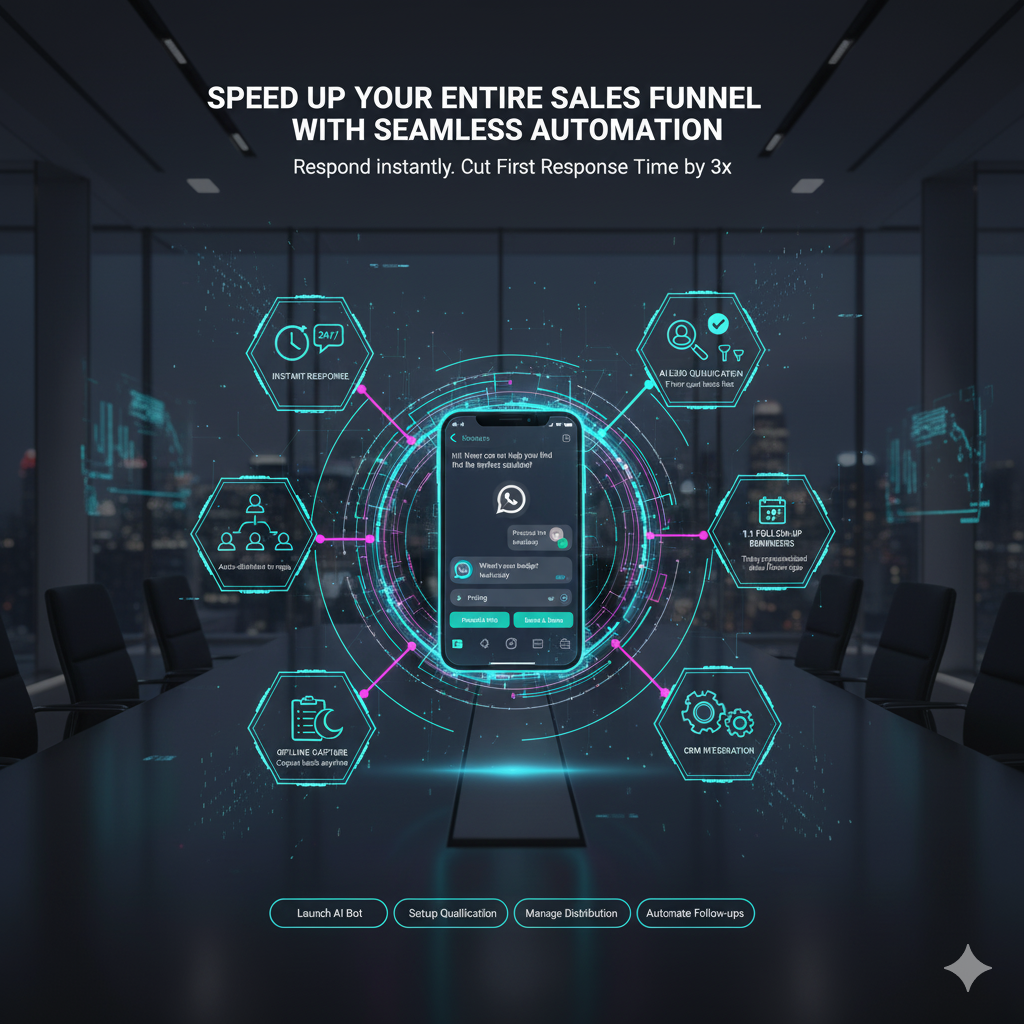 Speed up your entire sales funnel with seamless automation